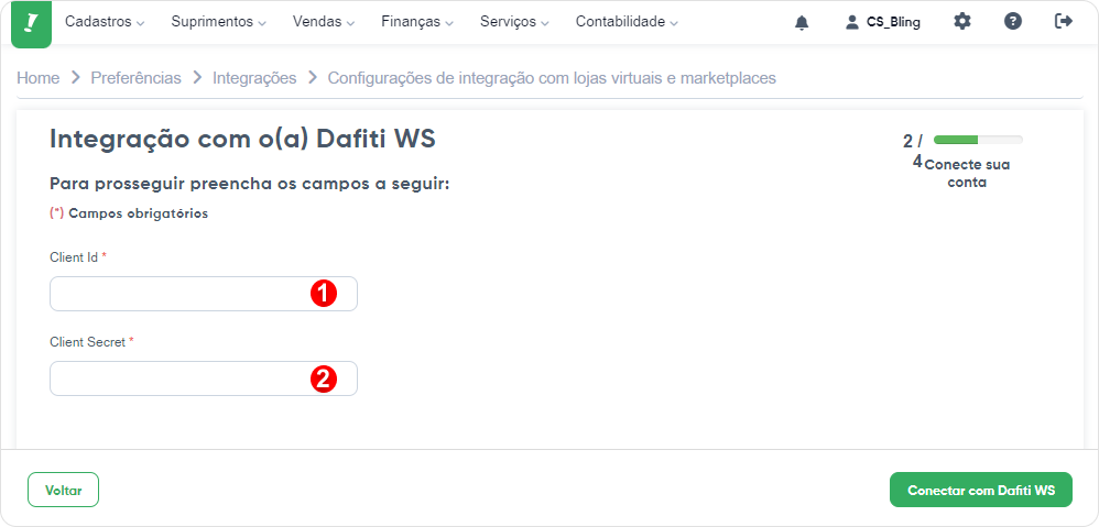 Dafiti WS - Painel config.png