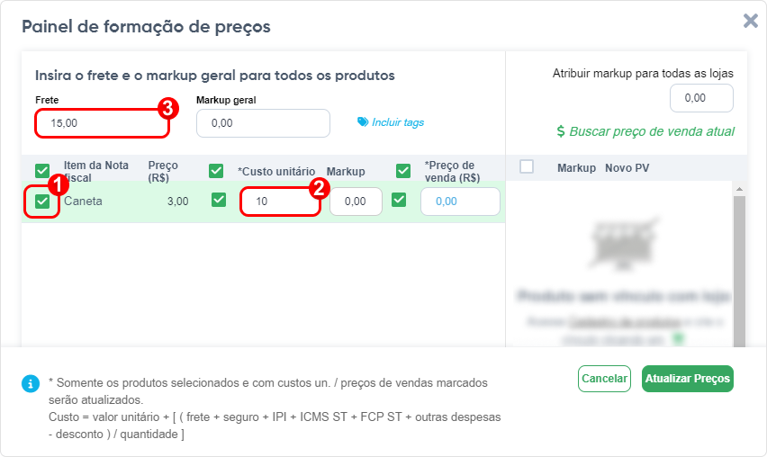 Painel de formação de preços - produto - custo unitário.png