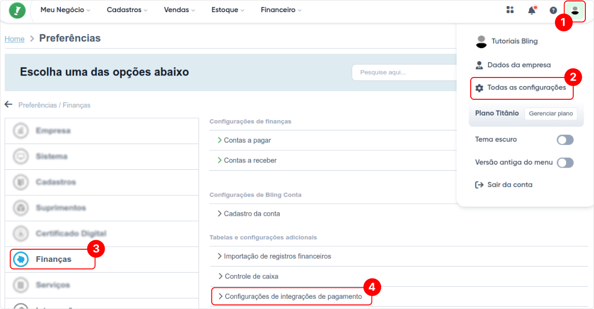 configuração-finanças-integrações de pagamentos.png