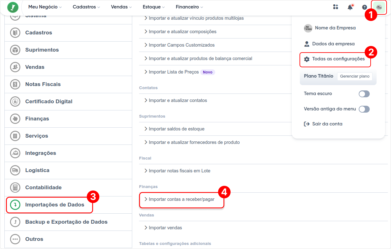 configuração-importar conta a receberpagar.png