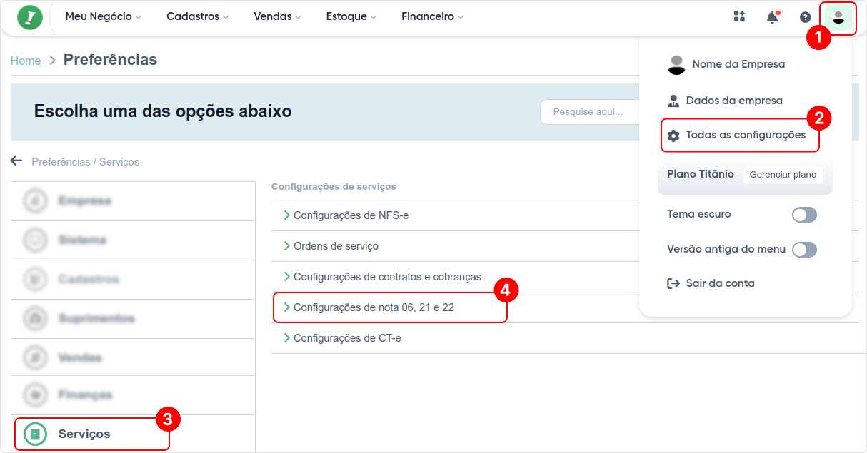 configuração-serviço-configurações de nota 06, 21 e 22.png