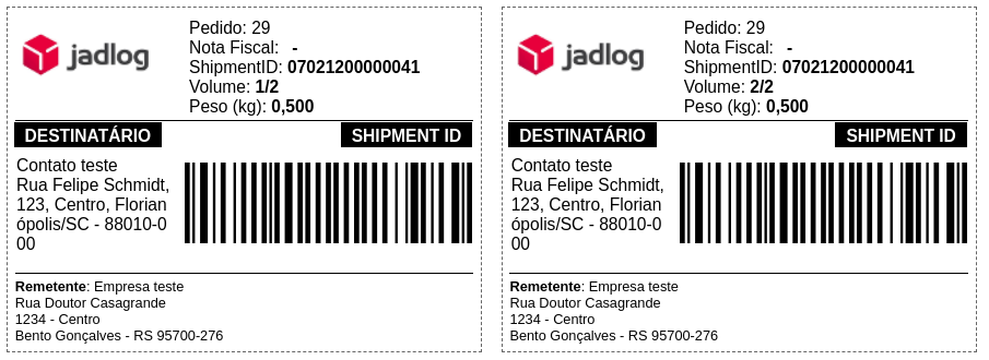 Etiquetas da logística Shein – Bling!