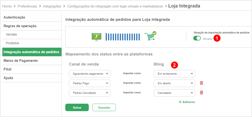 Como migrar a integração da Xtech para a Loja Integrada? – Bling!