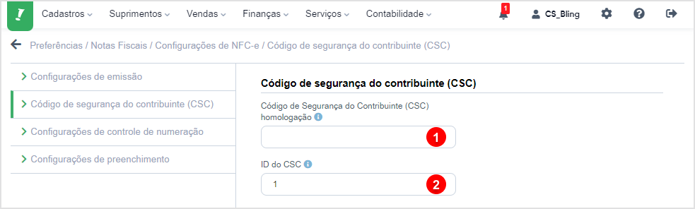 Rejeição: 395 - Endereço do site da UF da Consulta via QR Code diverge do  previsto – Bling!