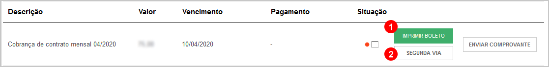 Impressão da 2ª via de boletos e suas várias formas de pagamento