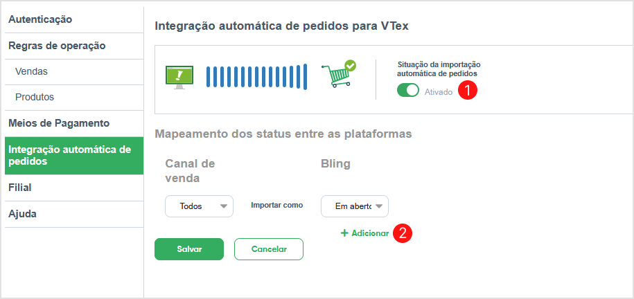 Como vincular a embalagem de envio automaticamente na venda? – Bling!