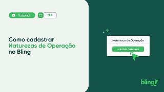 Naturezas de Operação